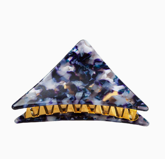 Pressed Flowers Hair Claw Clip