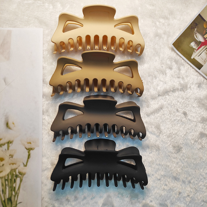 Extra Large/ Large Matte Hair Claw Clip