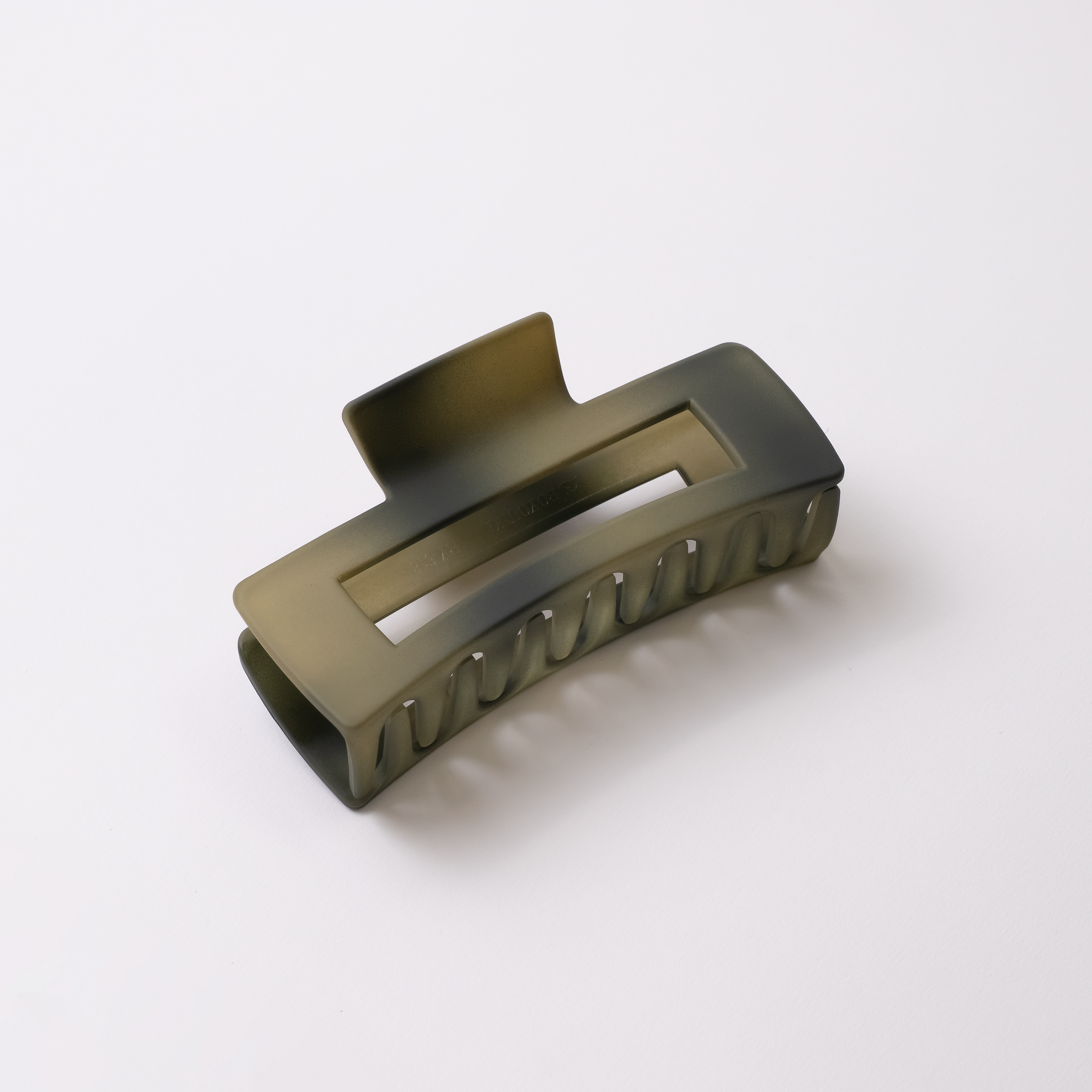 Matte Gradation Rectangle Hair Clips