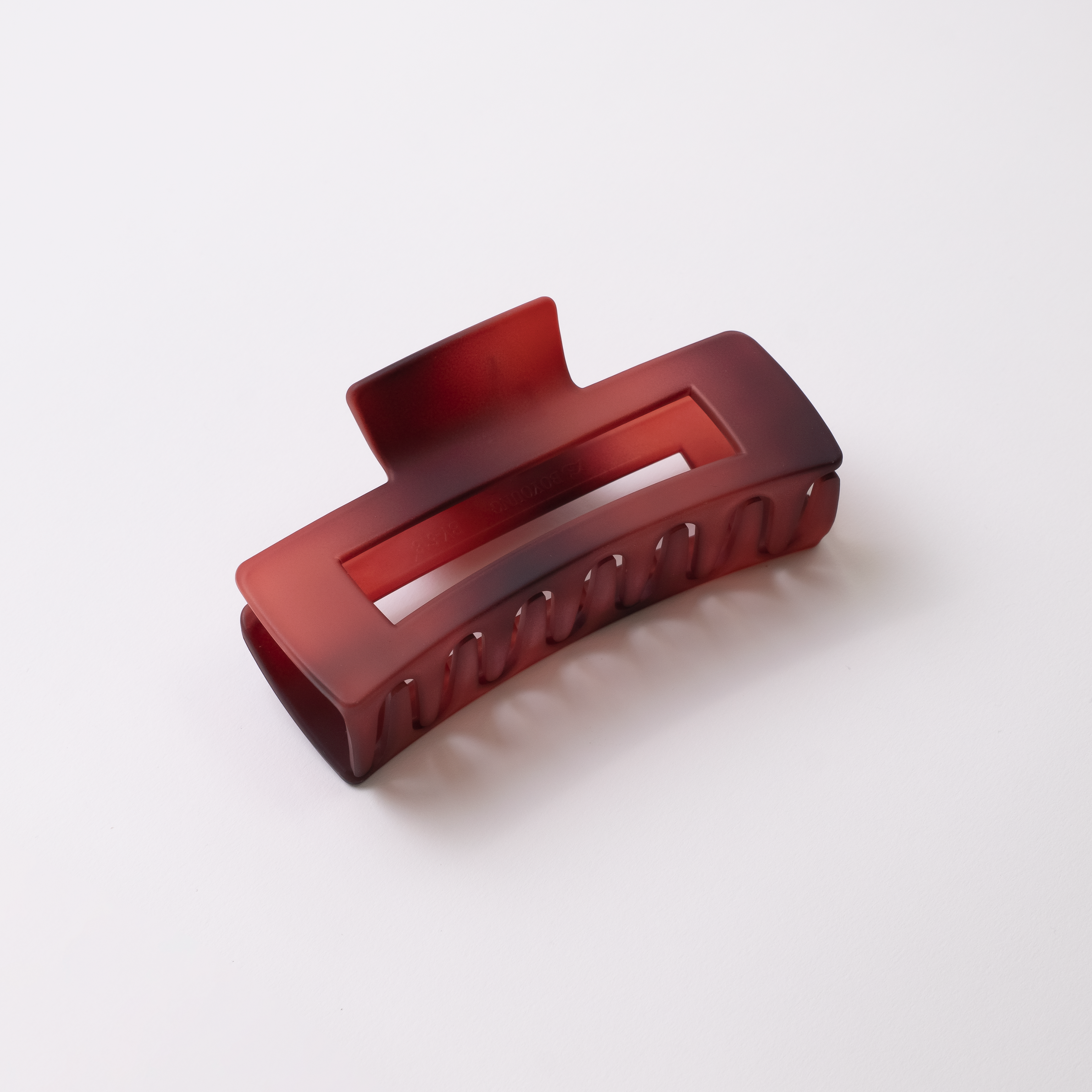 Matte Gradation Rectangle Hair Clips