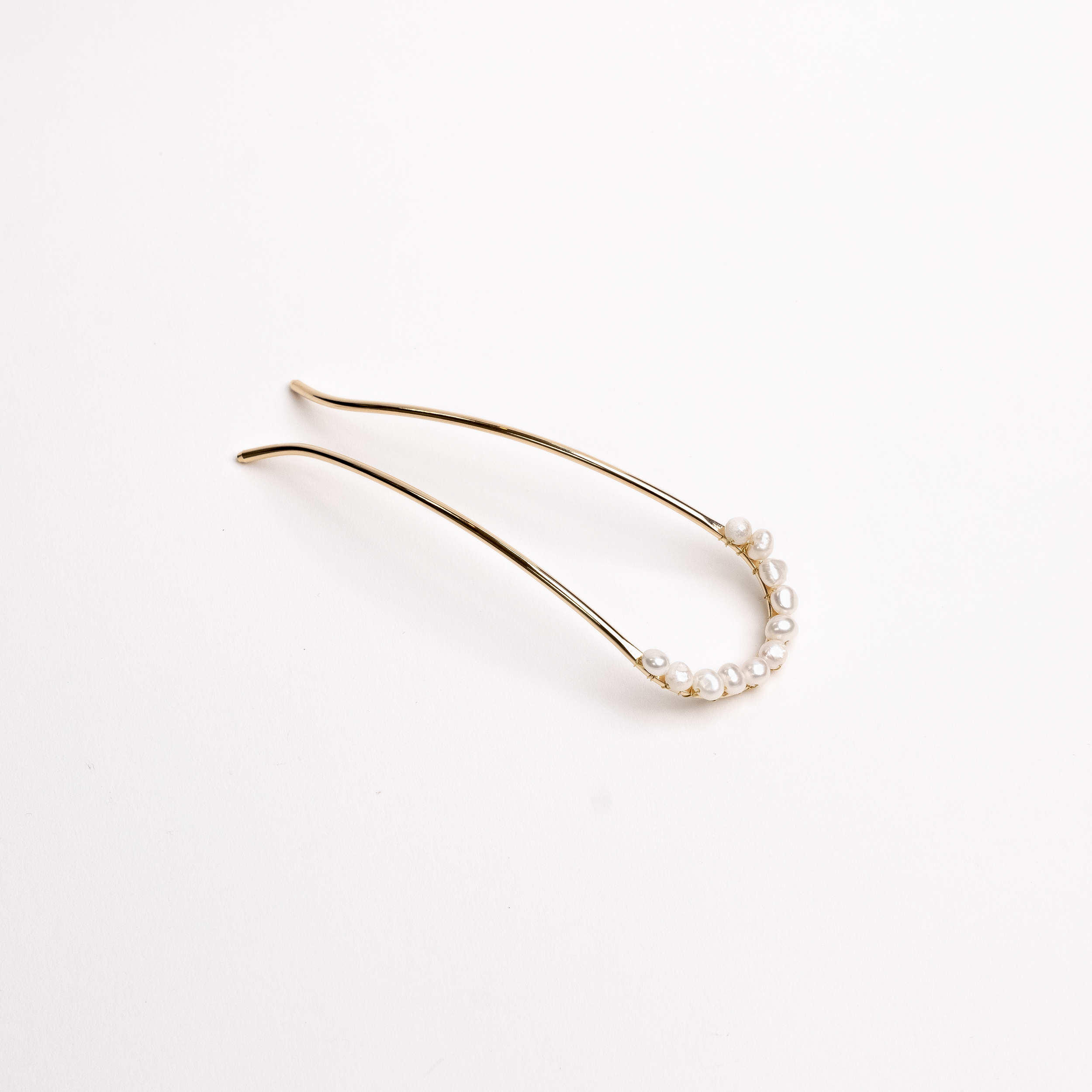 Dainty Freshwater Pearl Hair Stick/ Bun Holder