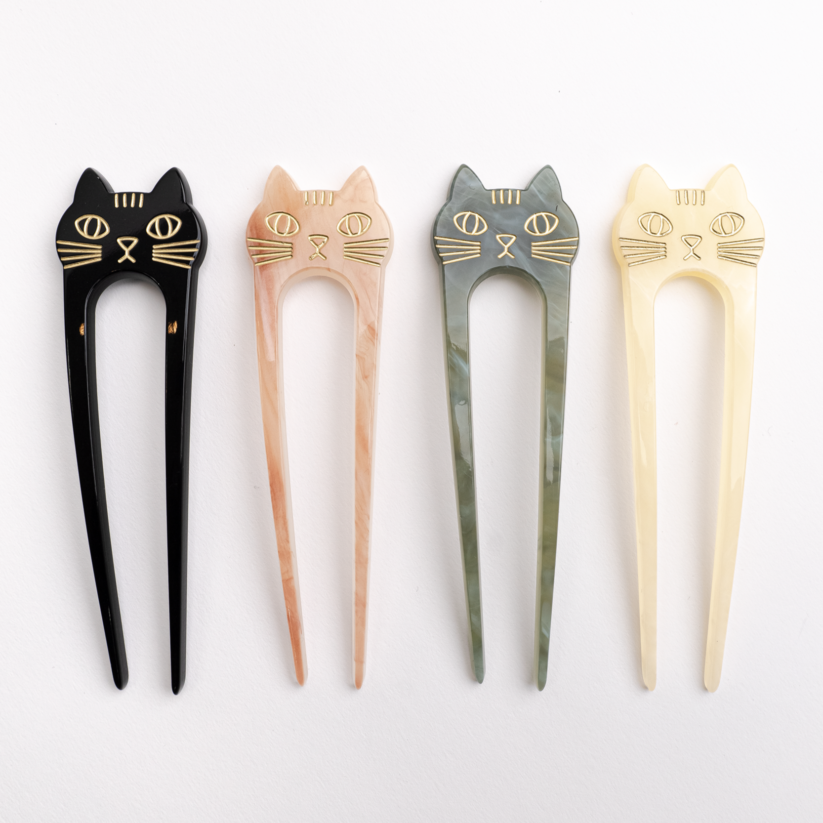 Minimalist Cat Hair Bun Holder