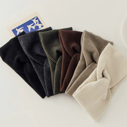 TWISTED TURBAN. Medium Weight Soft and Cozy Headband