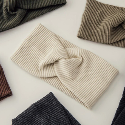 TWISTED TURBAN. Medium Weight Soft and Cozy Headband